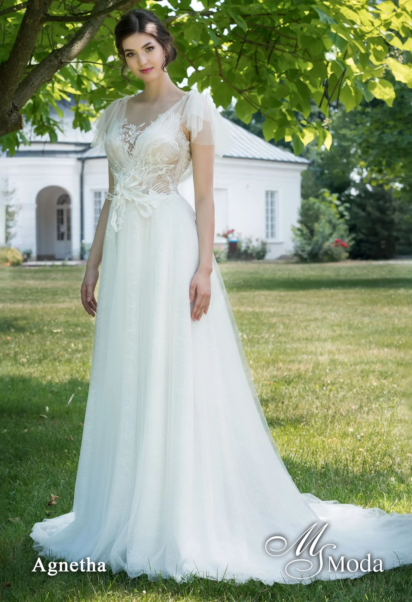 Agnetha | Abito da Sposa MS | Lo Specchio Atelier Abiti da Sposa a Verona, Vicenza, Mantova, Brescia, Trento