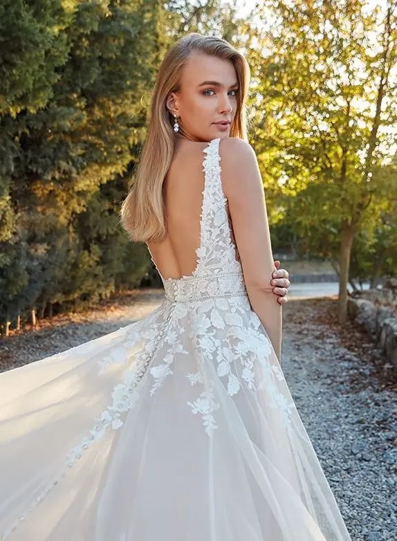 Carolyn | Abito da Sposa Eddy K | Lo Specchio Atelier Abiti da Sposa a Verona, Vicenza, Brescia, Mantova, Trento