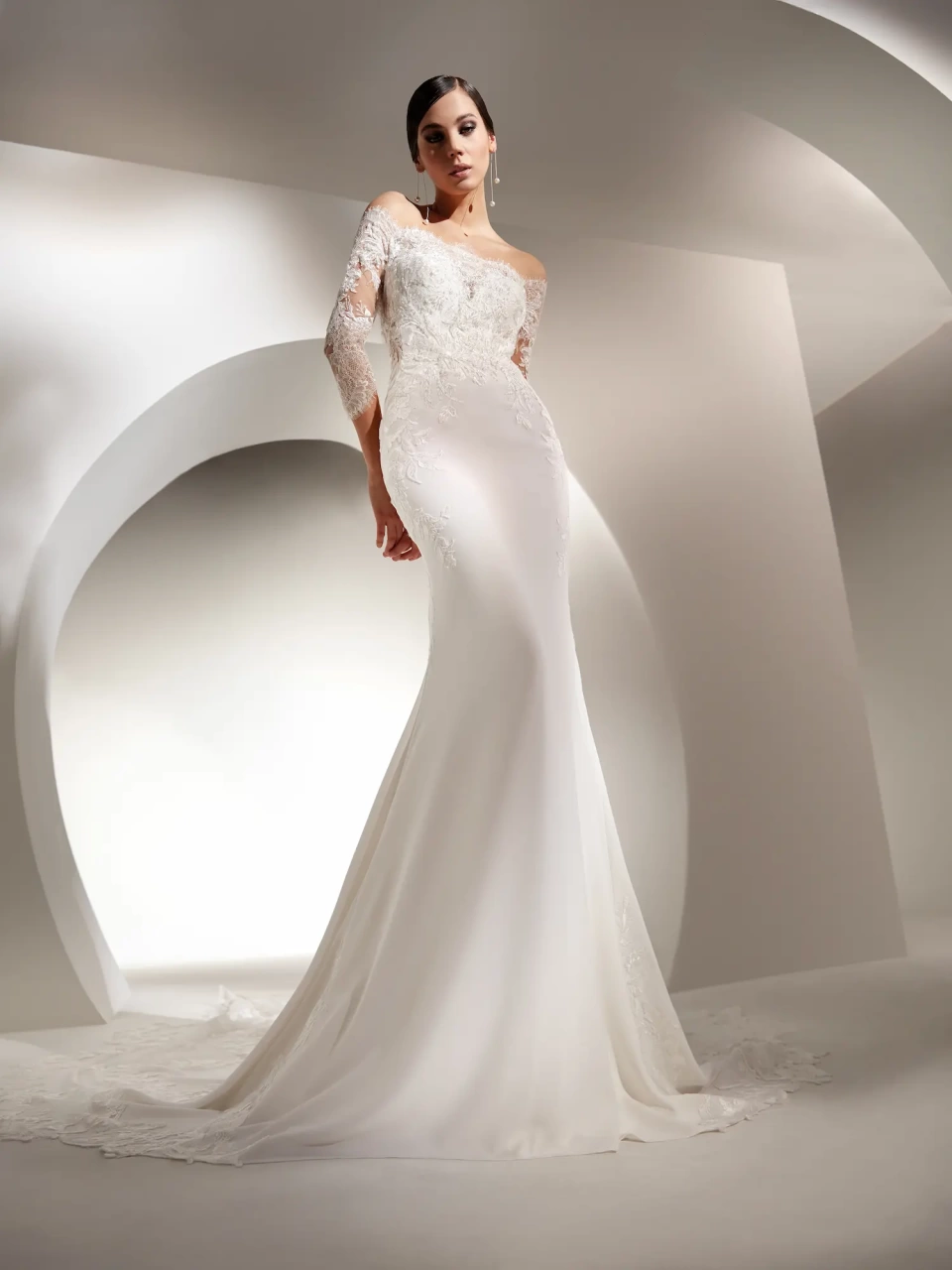 Siza | Abito da Sposa Nicole Couture | Lo Specchio Atelier Abiti da Sposa a Verona, Mantova, Vicenza, Brescia, Trento