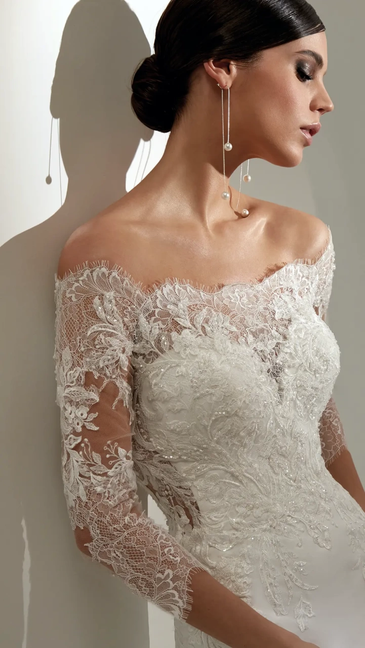 Siza | Abito da Sposa Nicole Couture | Lo Specchio Atelier Abiti da Sposa a Verona, Mantova, Vicenza, Brescia, Trento