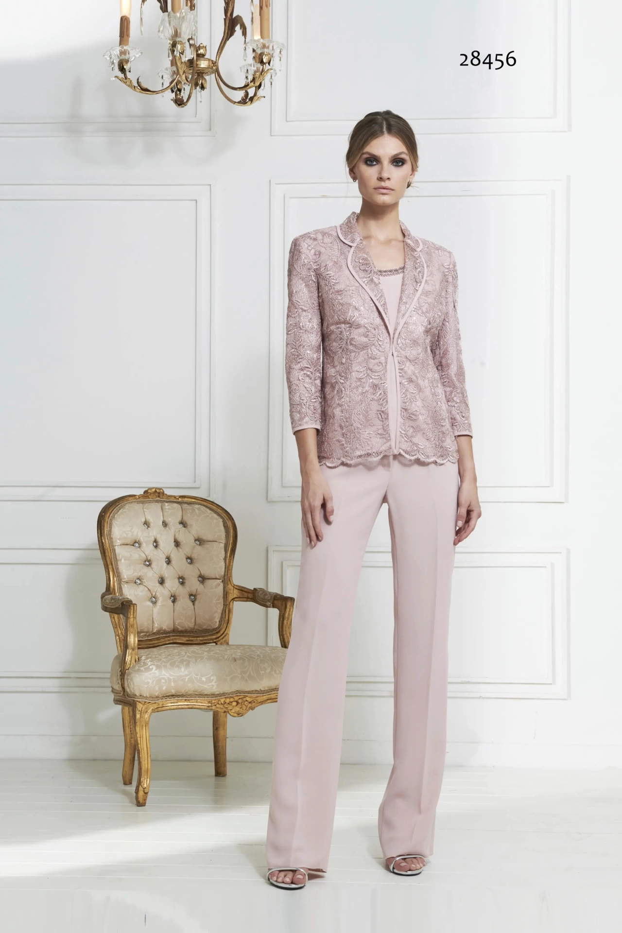 28456 | Abito da Cerimonia Bianca Brandi | Lo Specchio Atelier Abiti da Cerimonia a Verona, Vicenza, Mantova, Brescia, Trento