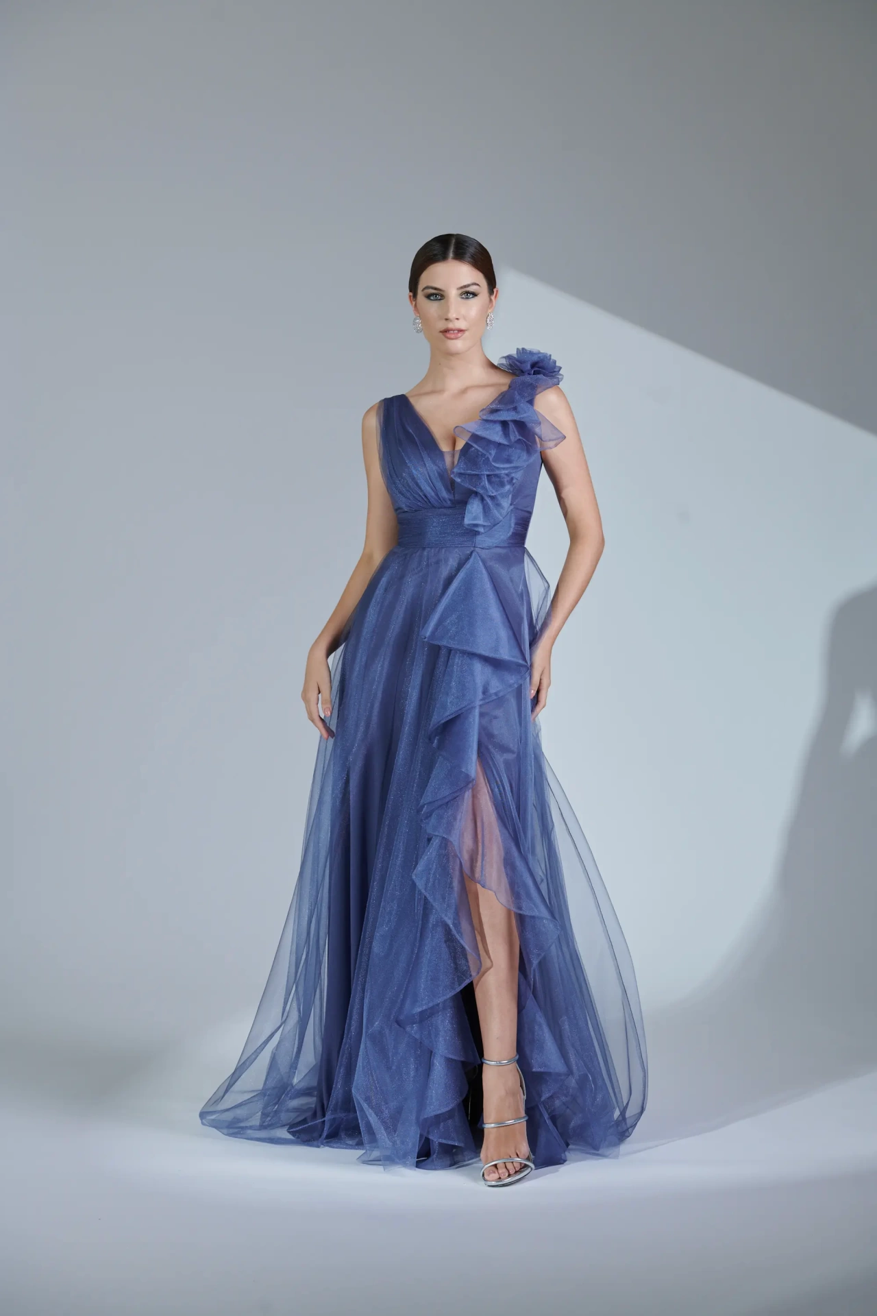 35011 | Abito da Cerimonia Bianca Brandi | Lo Specchio Atelier Abiti da Cerimonia a Verona, Vicenza, Mantova, Brescia, Trento