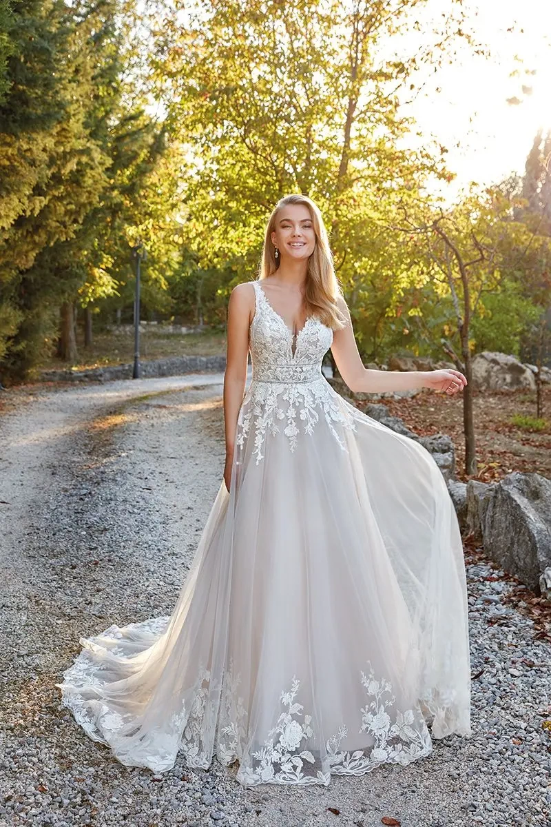 Carolyn | Abito da Sposa Eddy K | Lo Specchio Atelier Abiti da Sposa a Verona, Vicenza, Brescia, Mantova, Trento